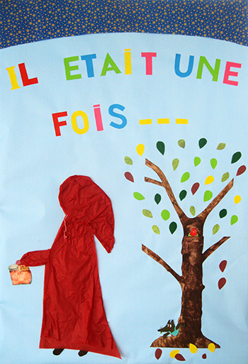 Affiche des contes - Il etait une fois... a la mediatheque l AlphaB de Castelmaurou