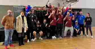 Podium coupe de france de babyfoot 