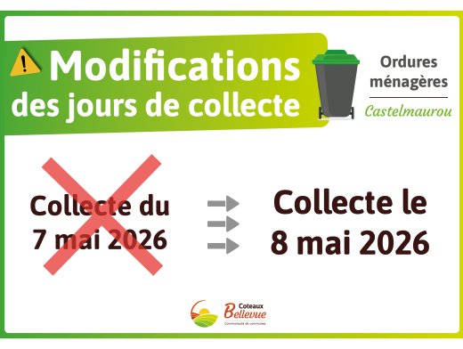 Collecte déchets changements